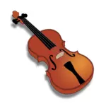 Vector bildet av fiolin