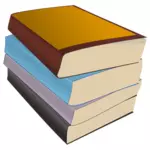 Стопка книг в мягкой обложке