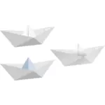Barcos de papel