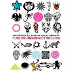 Vector pack in public domain