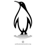 Penguin fuglen utklipp