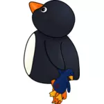 Baby pingvin vektor
