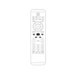 Touchscreen Philips remote control