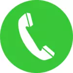 Phone call icon vector image