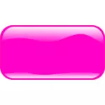 横長の長方形図形ピンクのボタン ベクトル クリップ アート