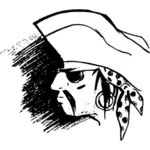 Głowy obraz pirata