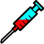 Syringe icon vector