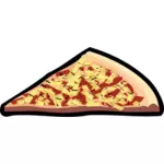 Capricciosa pizza vektorgrafikk utklipp