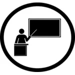 Presentation icon vector image