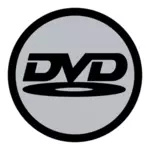 Símbolo de círculo de DVD