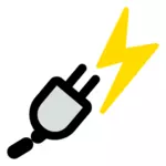 Vektorbild av power manager-ikonen
