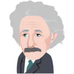 Albert Einstein çizgi film resim