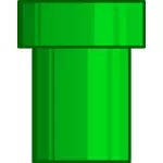 绿色的管