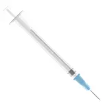 Syringe vector image
