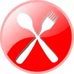 מסעדת סימן בתמונה וקטורית