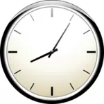 アナログ壁時計ベクトル画像