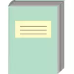 دفتر ملاحظات أخضر