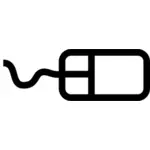 PC Maus Web Symbol Vektor-Bild