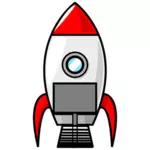 Cartoon rocket image