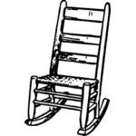 Rocking chair vector image