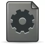 Grey plugin icon