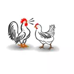 मुर्गा और चिकन