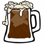 Grafika wektorowa piwa