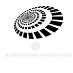 Round vector design element