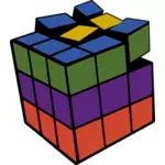 Rubik cub vector illustration