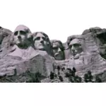 Mount Rushmore vector imagine