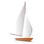 Perahu layar putih