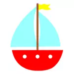 Segelboot-Symbol