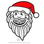 Vector de dibujos animados de Santa Claus