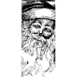 Holiday Santa Claus vector illustration
