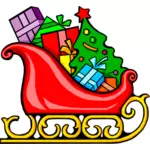 Sleigh with presents