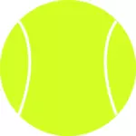 Tennis ball vector drawing