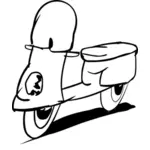 Vettoriali di disegno linea scooter