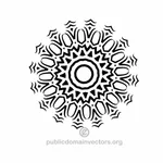 Tribal shape vector graphics