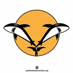 Haaien vector logo