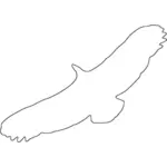 グリフォンのハゲタカのベクトル描画