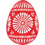 復活祭の卵のベクトル描画