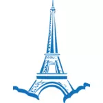 Eiffel Tower vector illustration