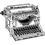 Einfach alte Schreibmaschine