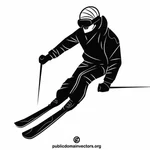 متزلج على منحدر التزلج