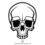 Skull skeleton vector art