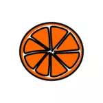 Sliced orange vector image