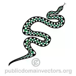 Vektorikuva käärmeestä
