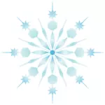 Snowflake art vector