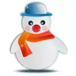 Snowman vector art