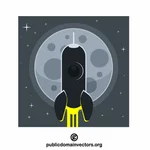 Astronave e Luna